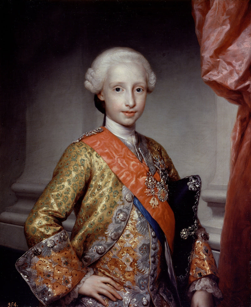 Antonio Pascual de Borbón y Sajonia, Espanjan prinsessa - Anton Raphael Mengs