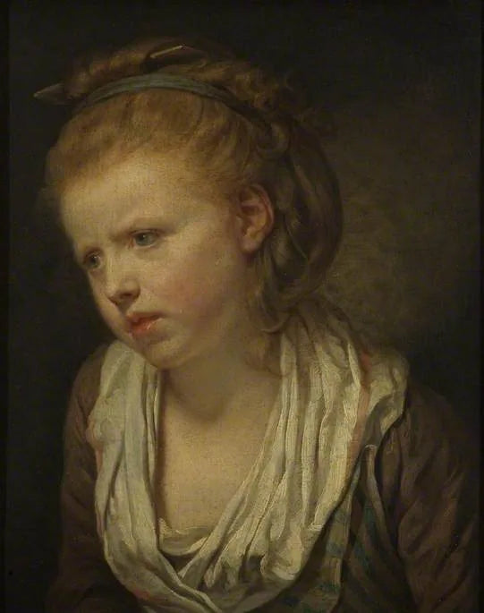 Ahdistus, Tytön pää - Jean-Baptiste Greuze