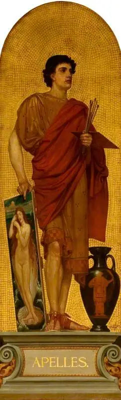 Apelle (projekti mosaiikille Victoria and Albert Museumissa) - Edward Poynter