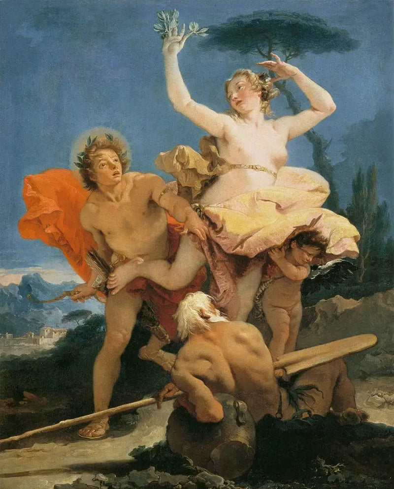 Apollon ja Dafné - Giovanni Battista Tiepolo