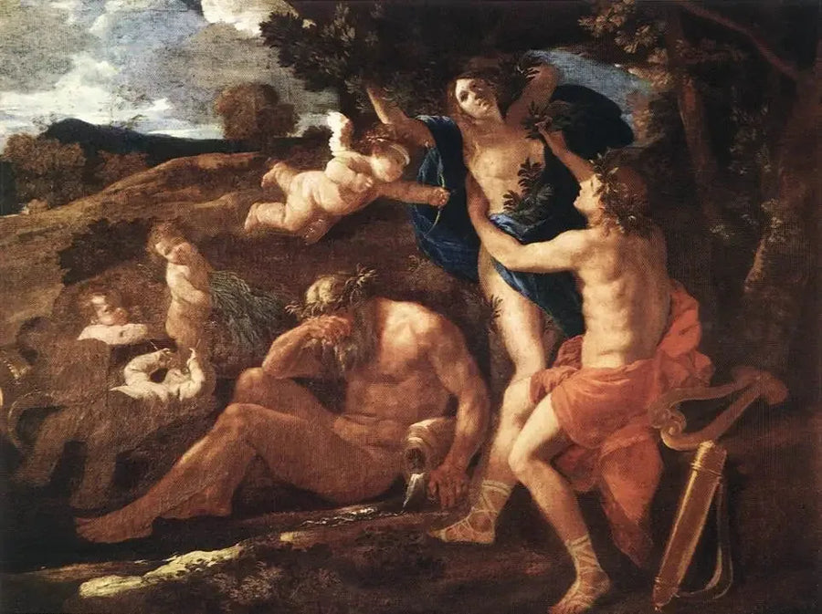 Apollon ja Dafné - Nicolas Poussin