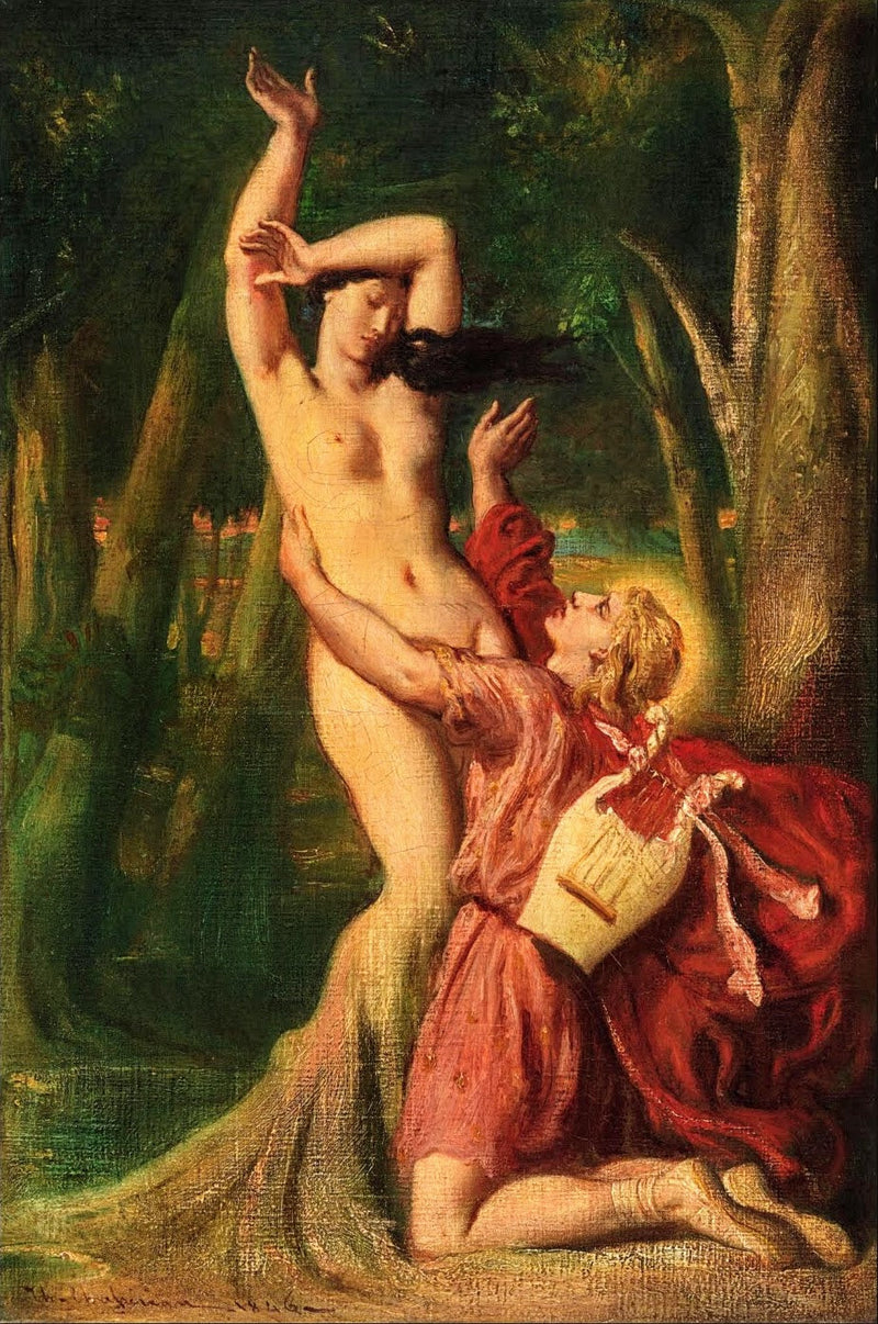 Apollon ja Daphné - Théodore Chassériau