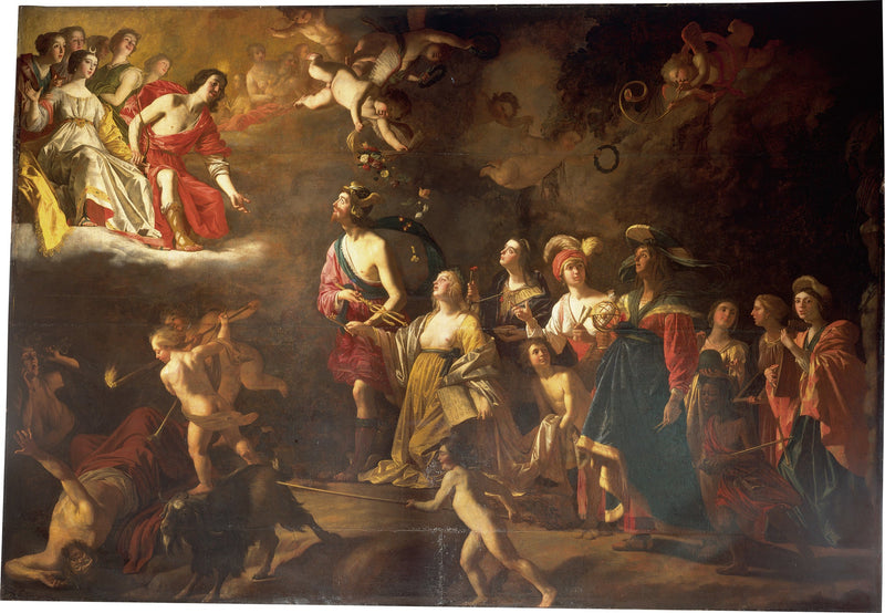 Apollon ja Diane - Gerrit van Honthorst