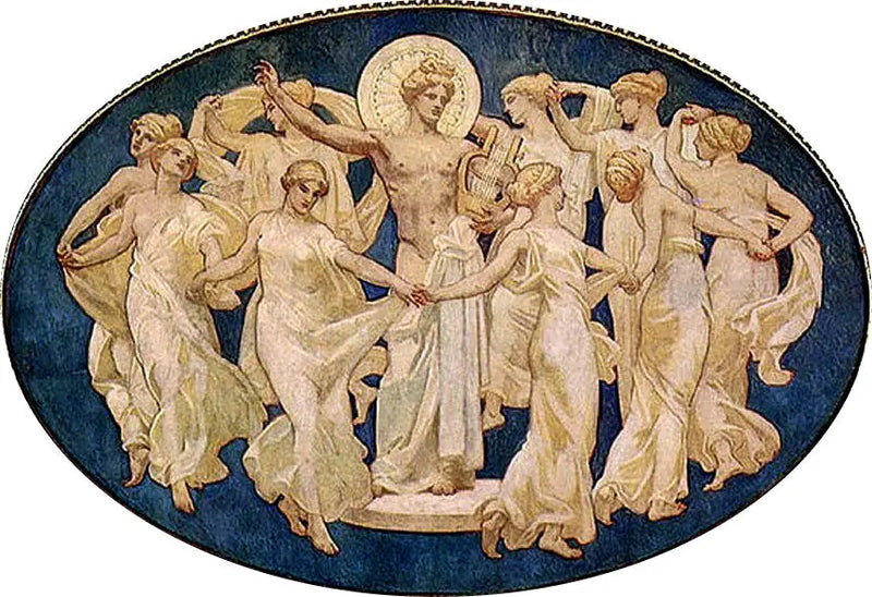 Apollon ja Muusat - John Singer Sargent
