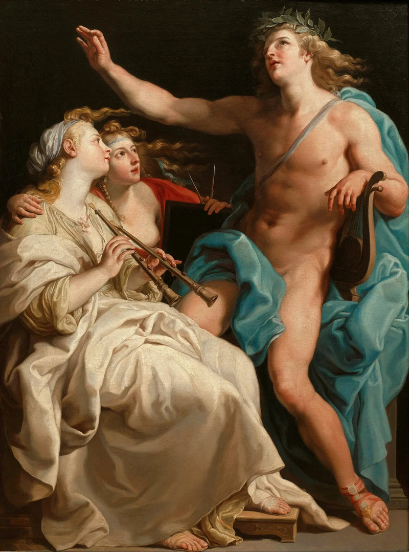 Apollon, Euterpe ja Urania - Pompeo Batoni