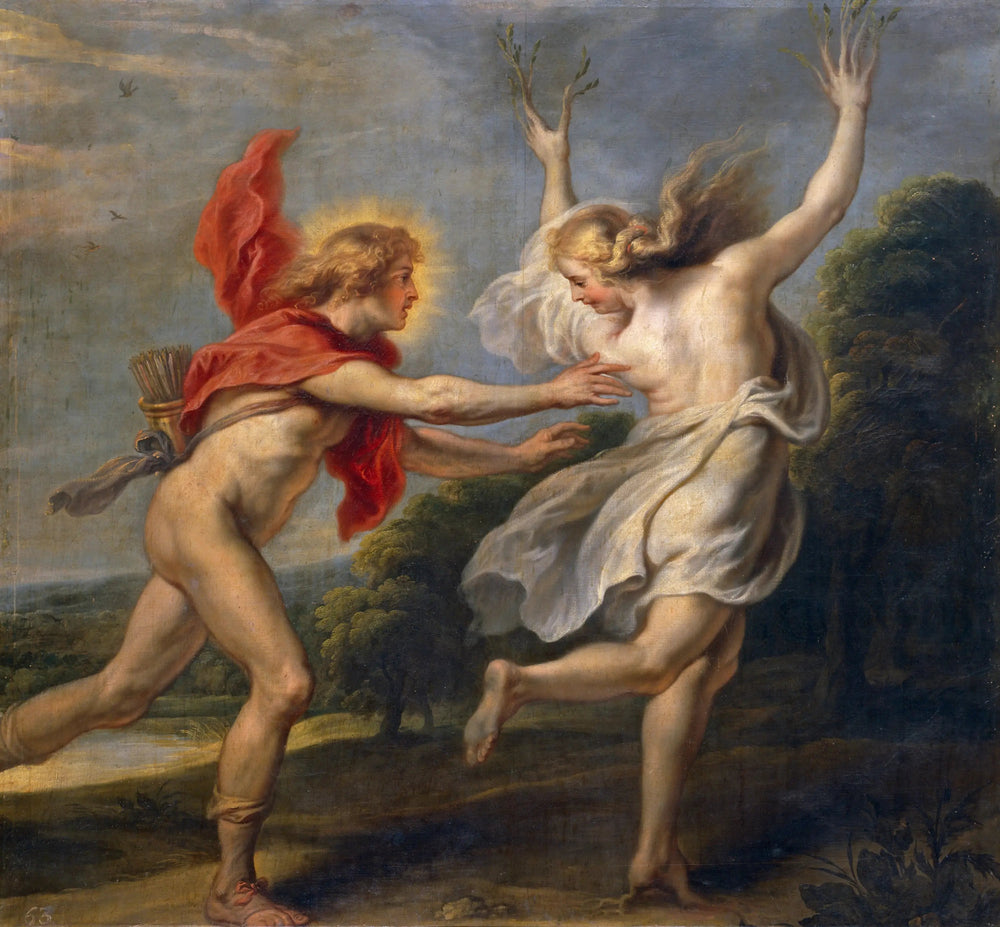 Apollon pourchassant Daphné - Peter Paul Rubens image 1 reproduction d’œuvre d’art à l’huile