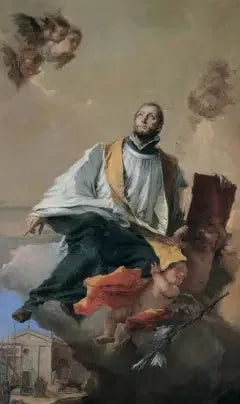 Pyhä Gaëtanin ylistys Thieme - Giovanni Battista Tiepolo