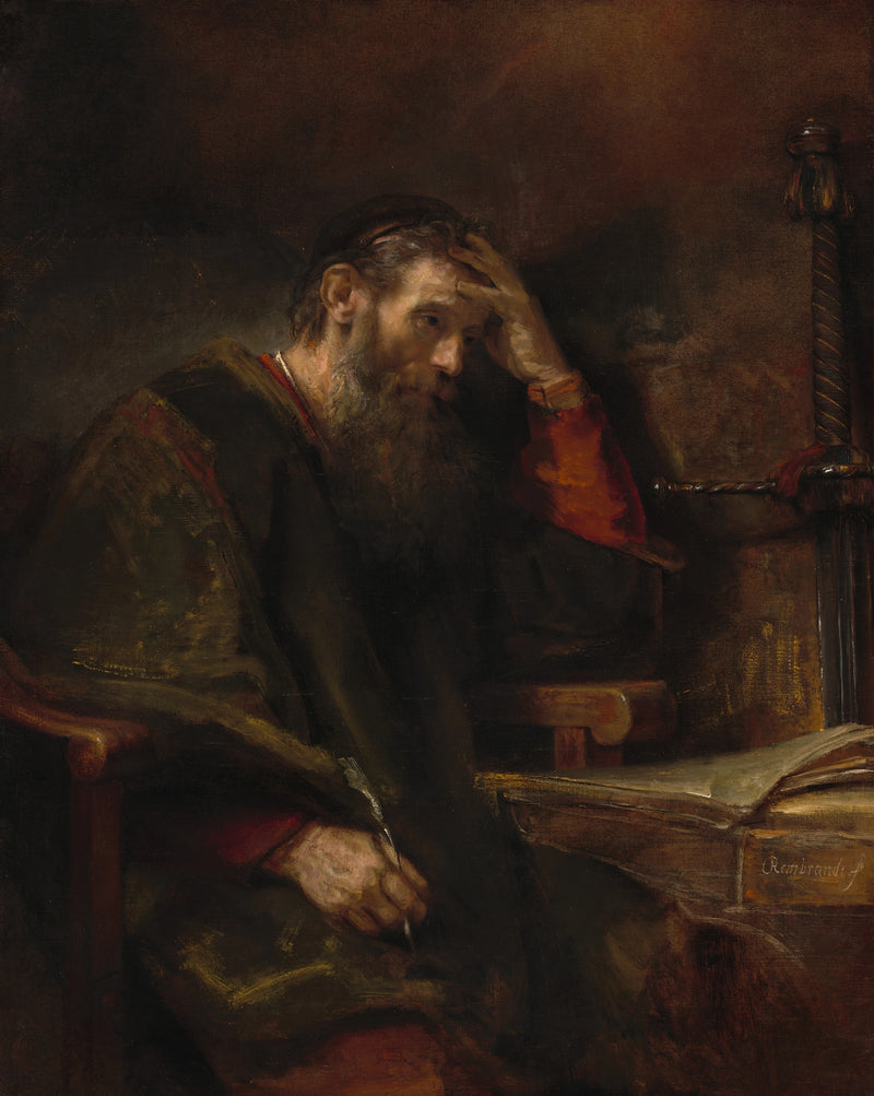 Apostoli Paavali - Rembrandt