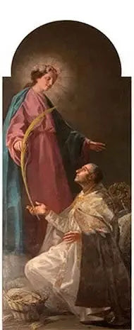 Neitsyt Marian ilmestyminen pyhälle Julianukselle - Francisco de Goya