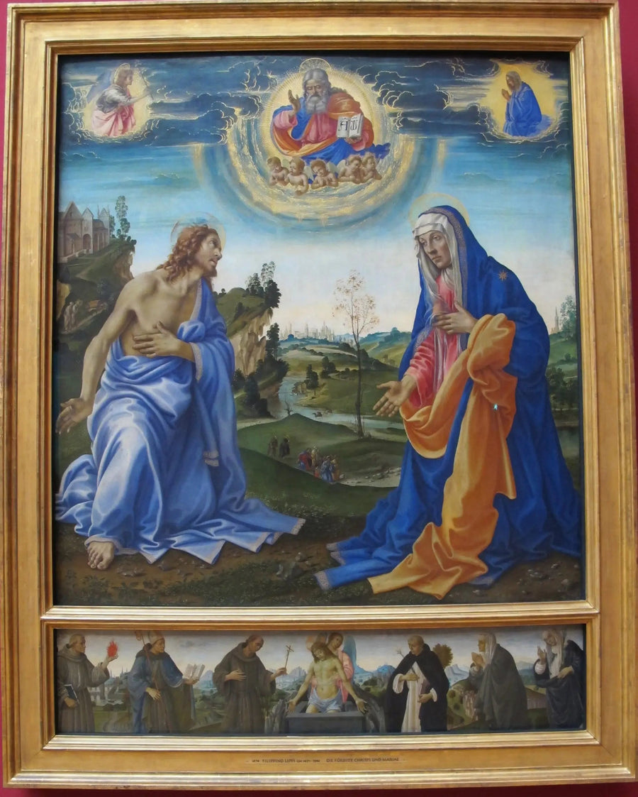 Kristuksen ilmestyminen Marialle - Filippino Lippi