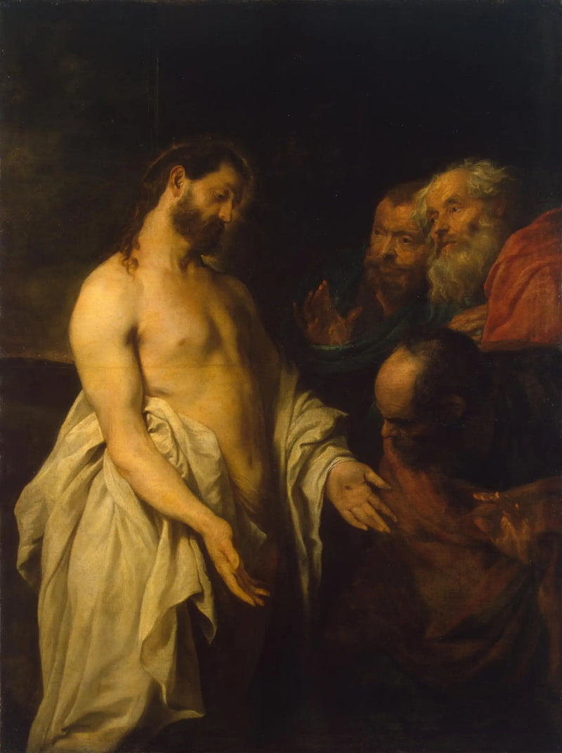 Kristuksen ilmestyminen opetuslapsille - Antoine van Dyck