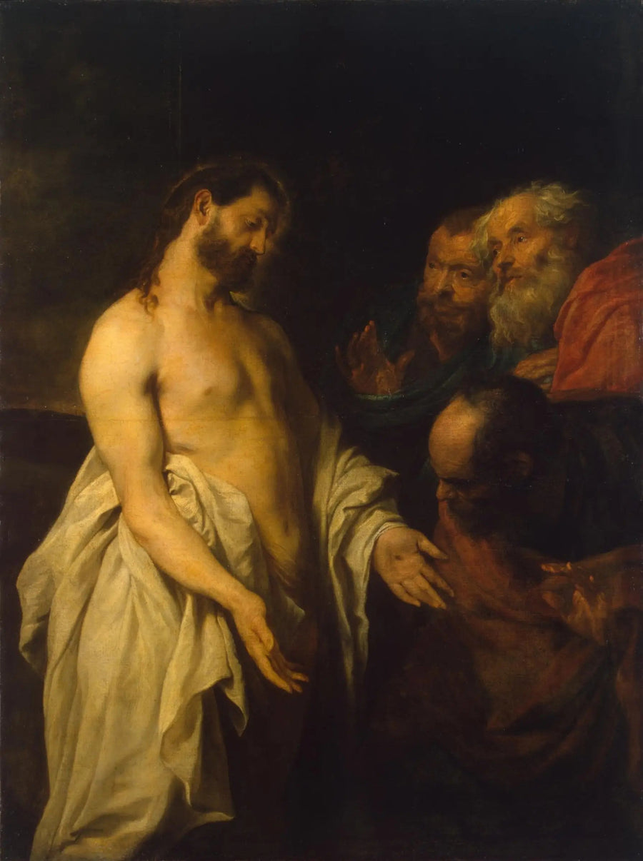 Kristuksen ilmestyminen opetuslapsille - Antoine van Dyck
