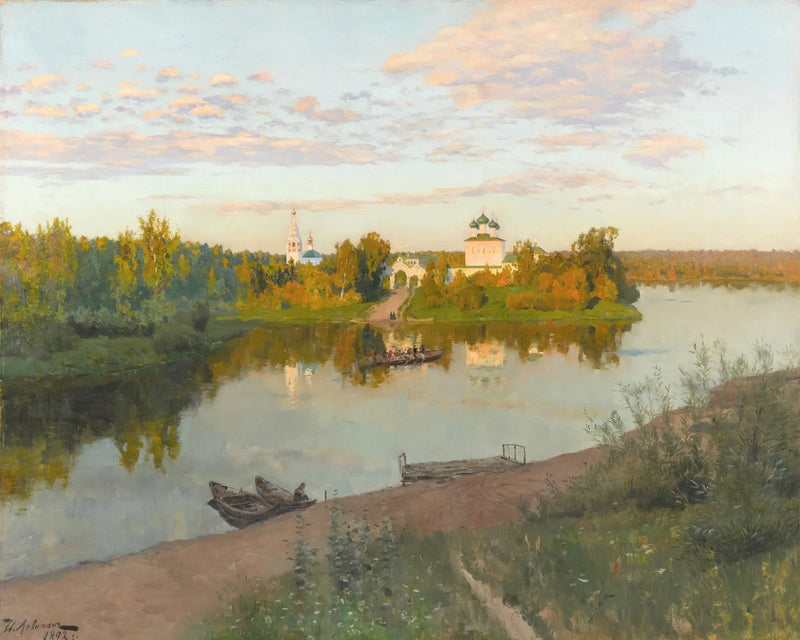 Iltapuhelu - Isaac Levitan