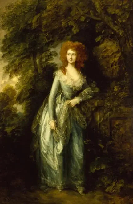 Nimeä Lady Mary Bruce, Richmondin herttuatar, (1740 - 1796), mahdollisesti Elizabeth White, Mme Hartley (1751 - 1824) - Thomas Gainsborough