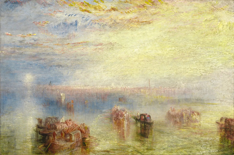 Lähestymistapa Venetsiaan - J. M. W. Turner