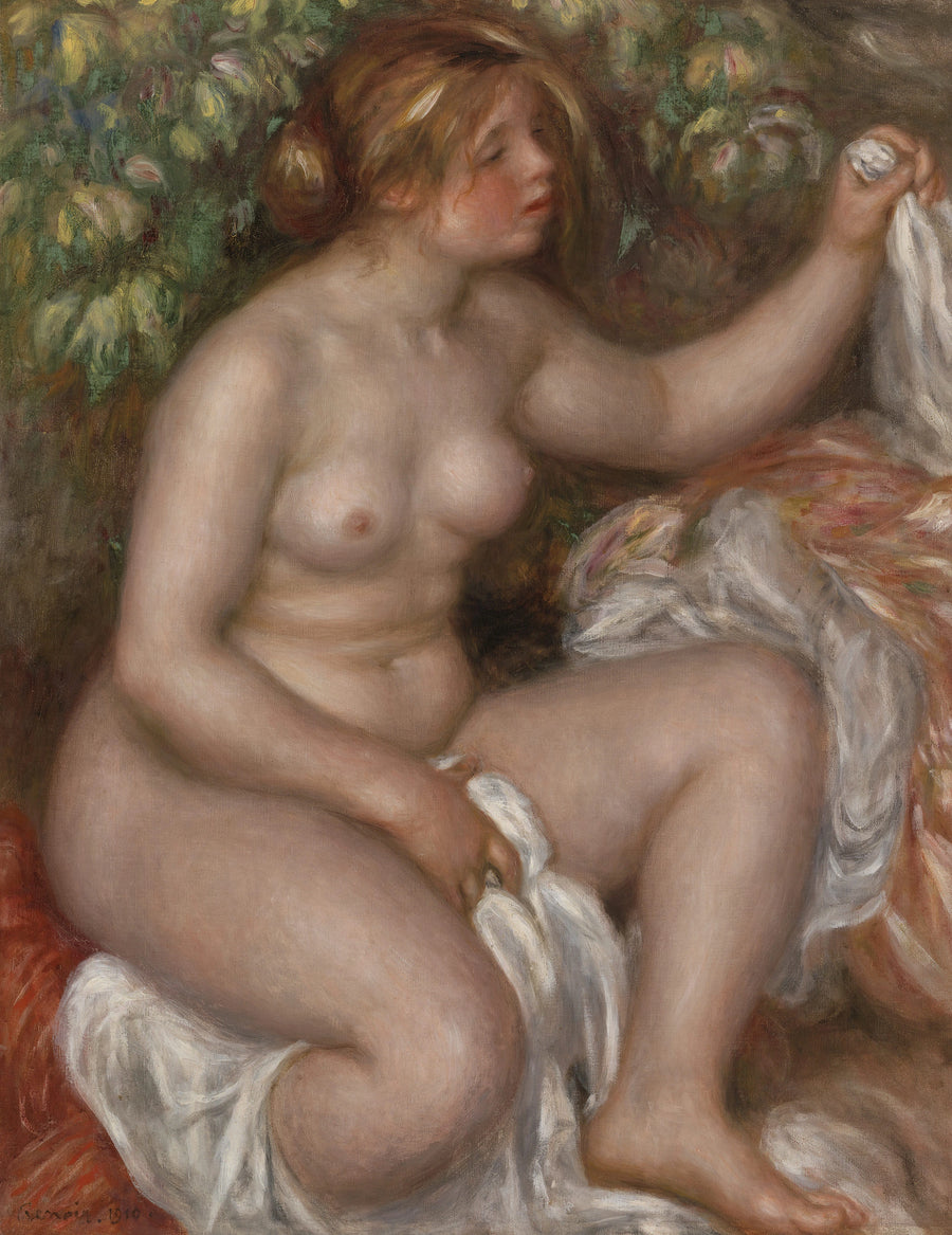 Kylvyn jälkeen (Kylvystä poistuminen) - Pierre-Auguste Renoir