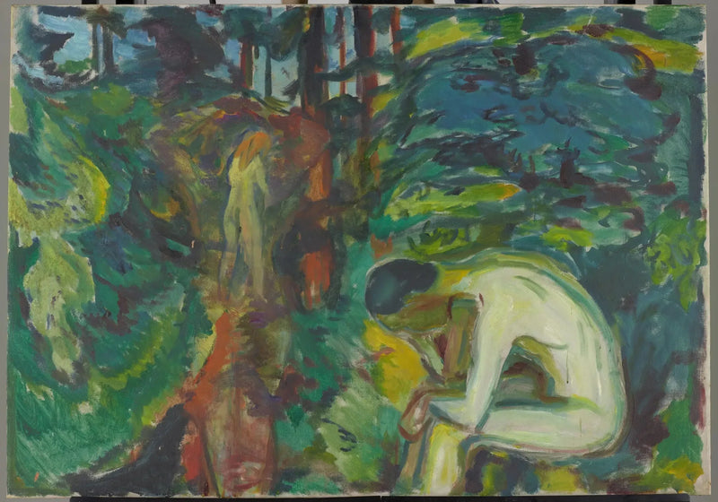 Pudotuksen jälkeen - Edvard Munch