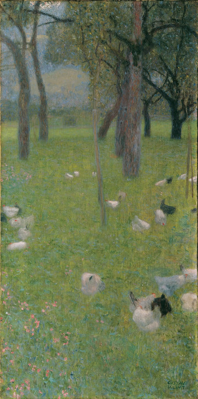 Reproduction du tableau « Après la pluie - Gustav Klimt » par Alpha Reproduction en peinture à l’huile