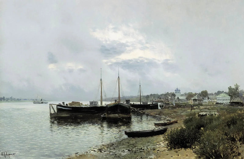 Sateen jälkeen. Plio - Isaac Levitan