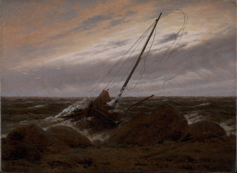 Myrskyn jälkeen - Caspar David Friedrich
