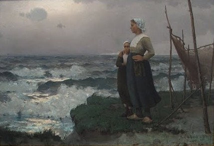 Myrskyn jälkeen - Frank Weston Benson