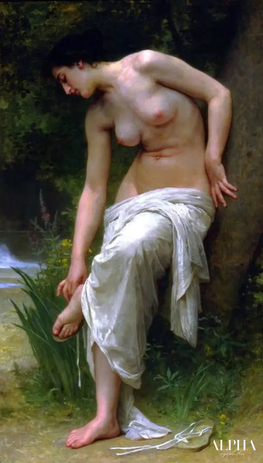 Après le bain, 1894 - William Bouguereau - Reproductions de tableaux et peintures haut de gamme