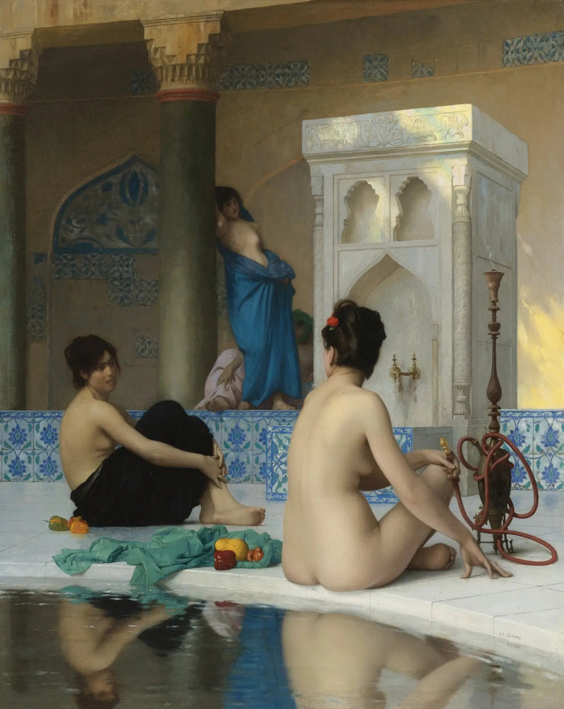 Kylvyn jälkeen - Jean-Léon Gérôme