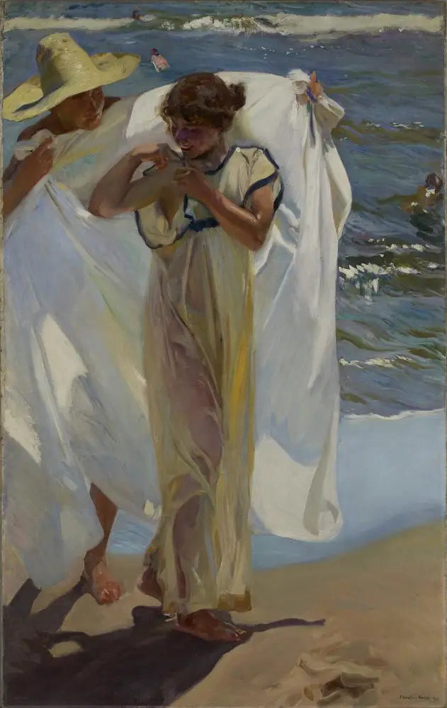 Kylvyn jälkeen - Joaquín Sorolla