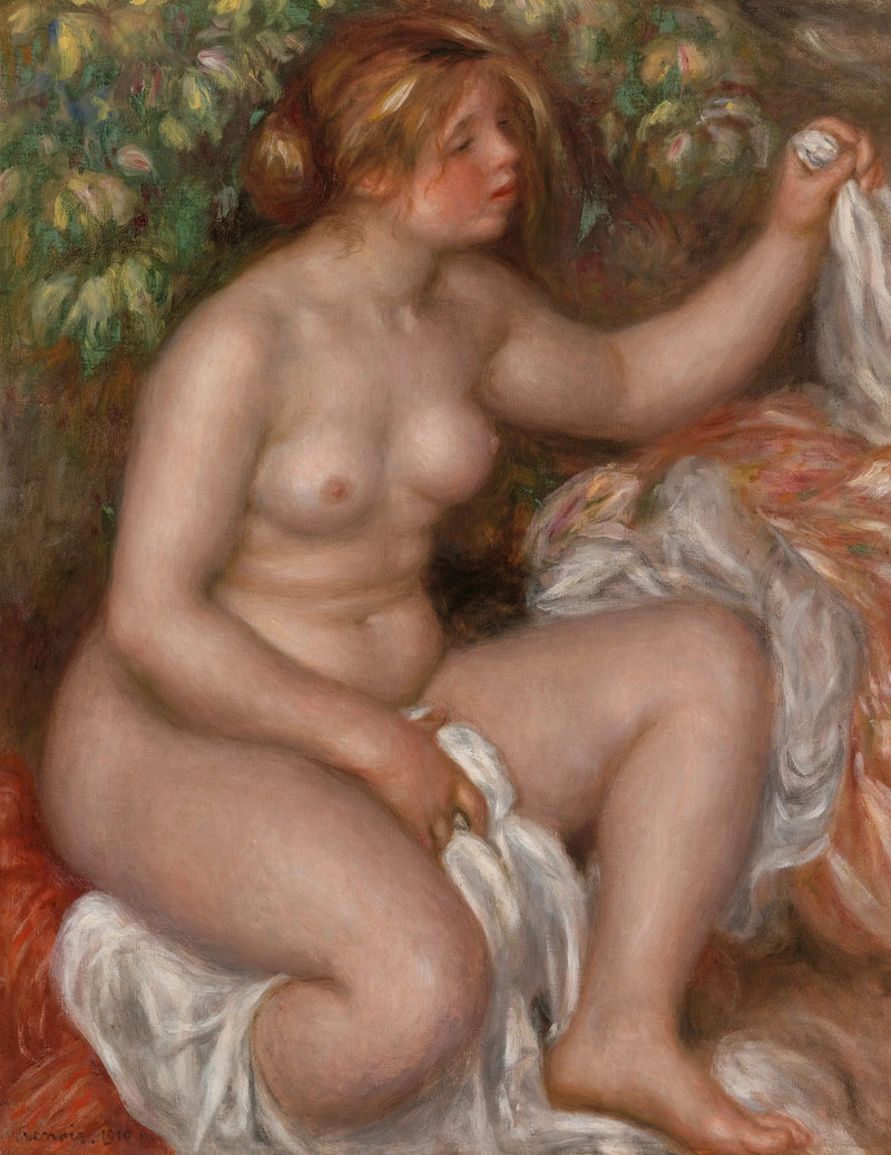 Kylvyn jälkeen (Kylvystä poistuminen) - Pierre-Auguste Renoir