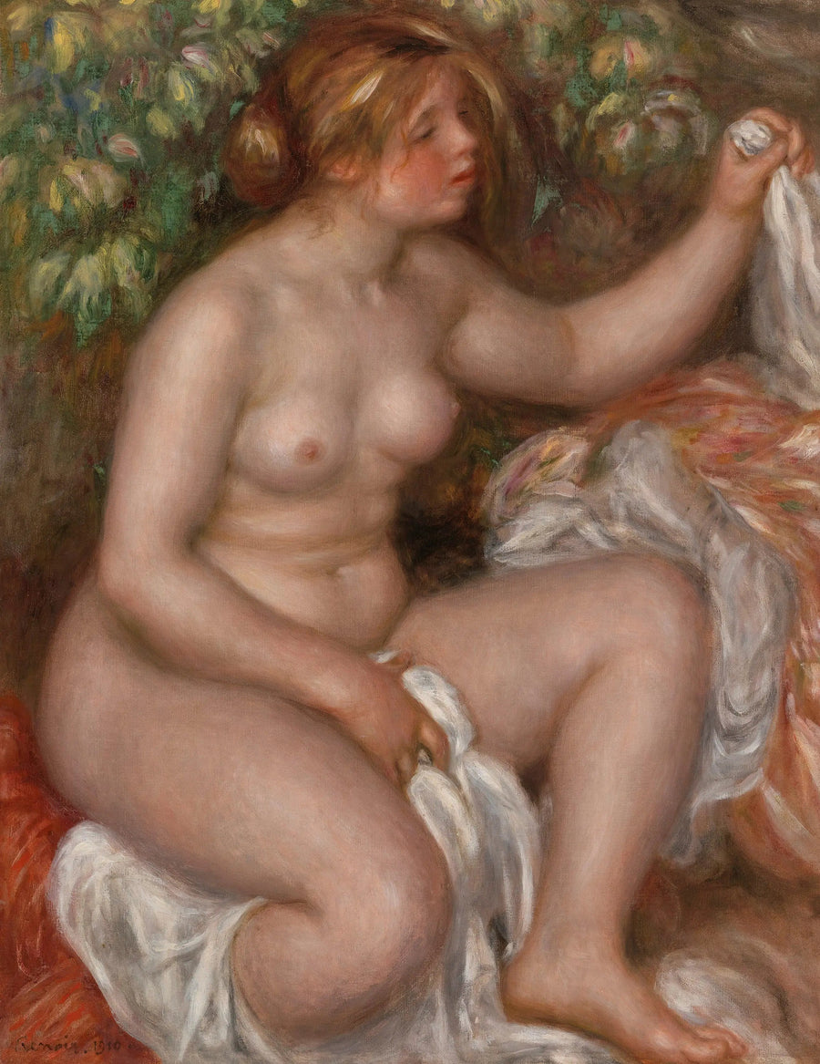 Kylvyn jälkeen (Kylvystä poistuminen) - Pierre-Auguste Renoir