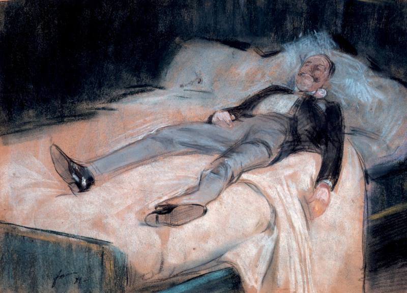 After the Ball, the Partygoer - Jean-Louis Forain