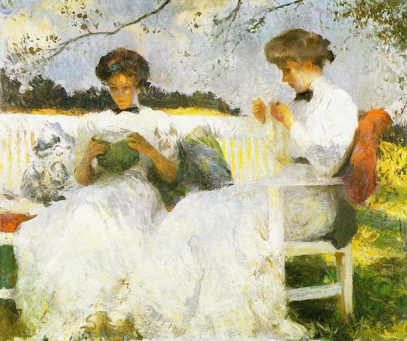Syyskuun iltapäivä - Frank Weston Benson