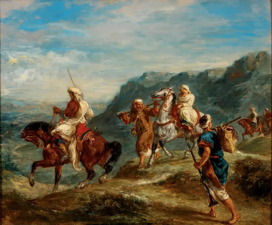 Matkalla arabeskit - Eugène Delacroix