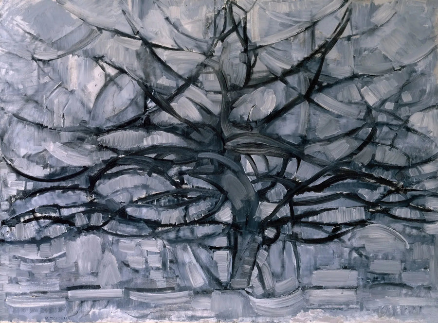 Hopeapuu - Piet Mondrian