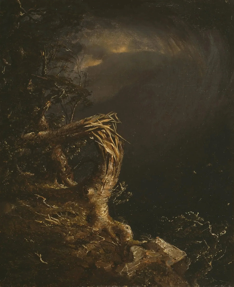 Salamaniskuinen puu - Jasper Francis Cropsey