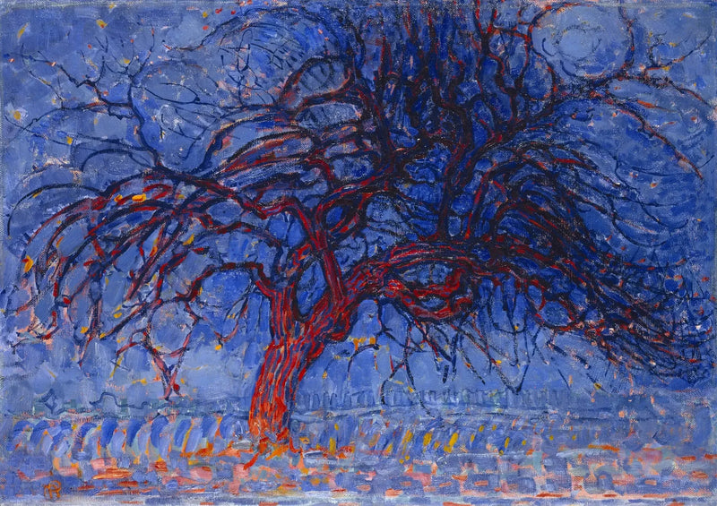 Punainen puu - Piet Mondrian