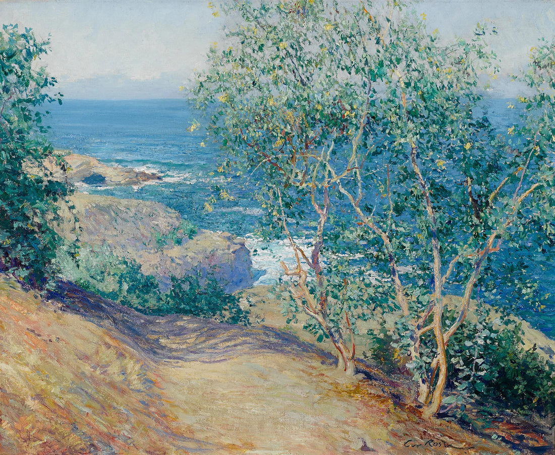 Intialaiset tupakkapuut, La Jolla - Guy Rose
