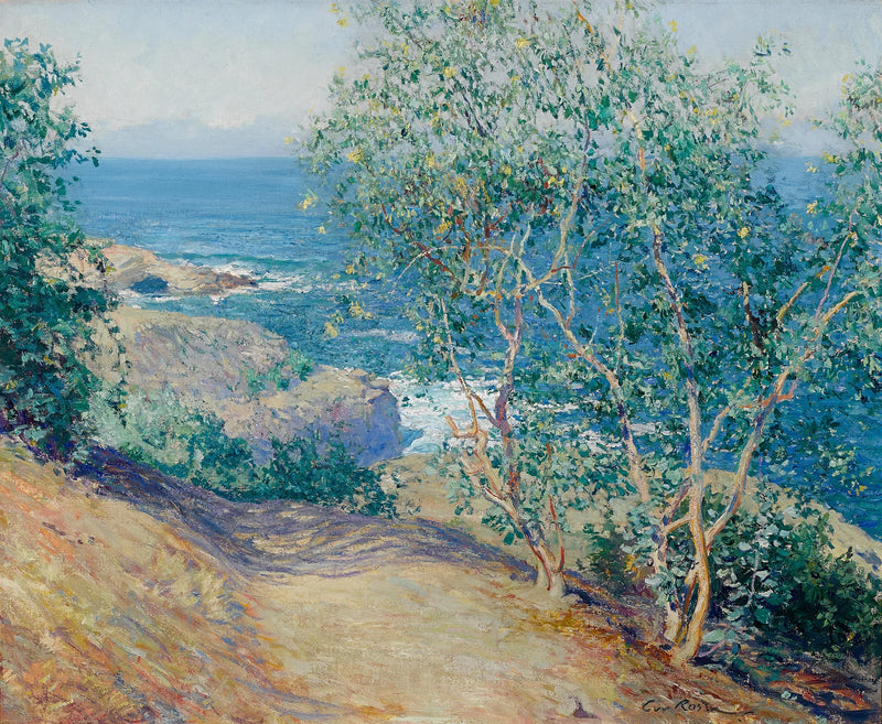 Intialaiset tupakkapuut, La Jolla - Guy Rose