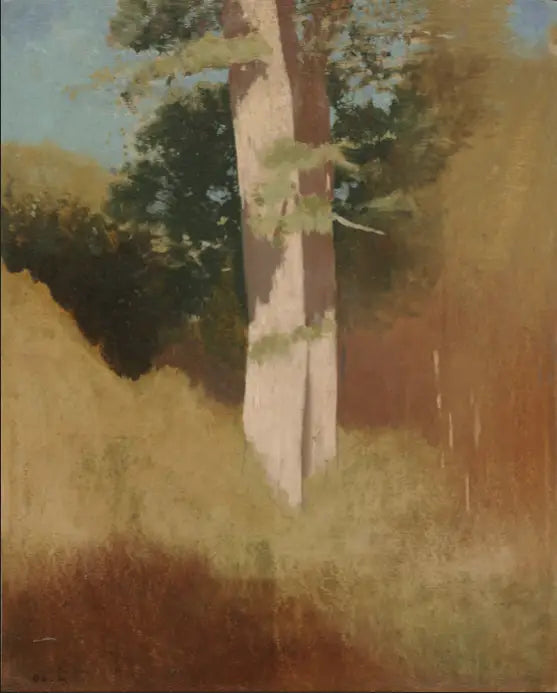 Puut taivaan sinisessä - Odilon Redon