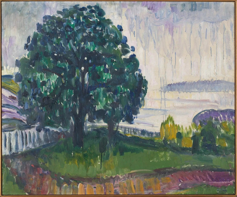 Puita meren äärellä - Edvard Munch