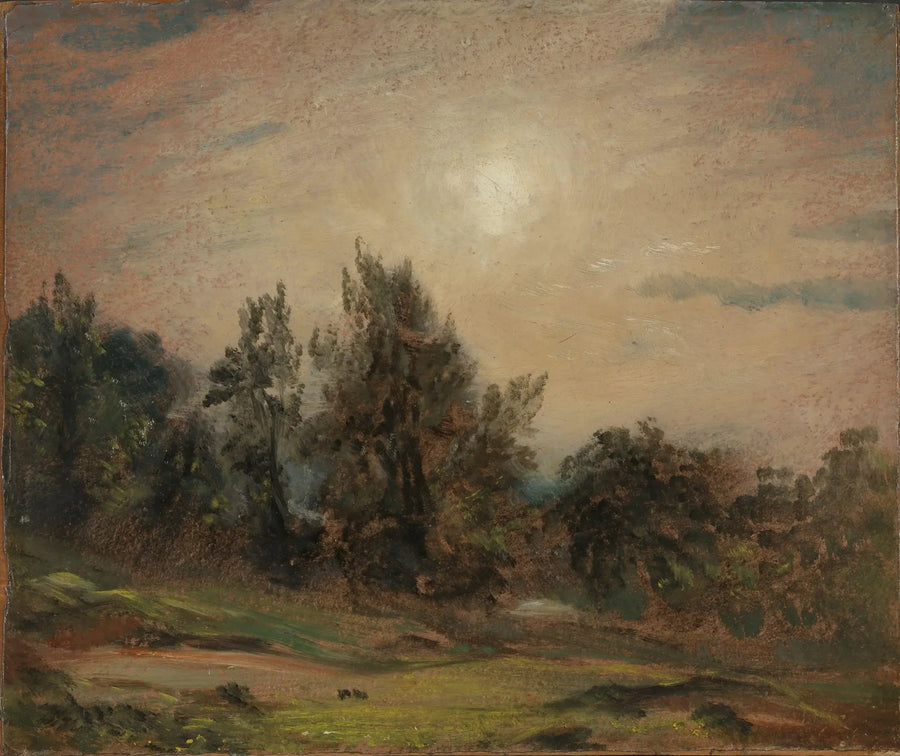 Puut Hampstead Heathillä - John Constable