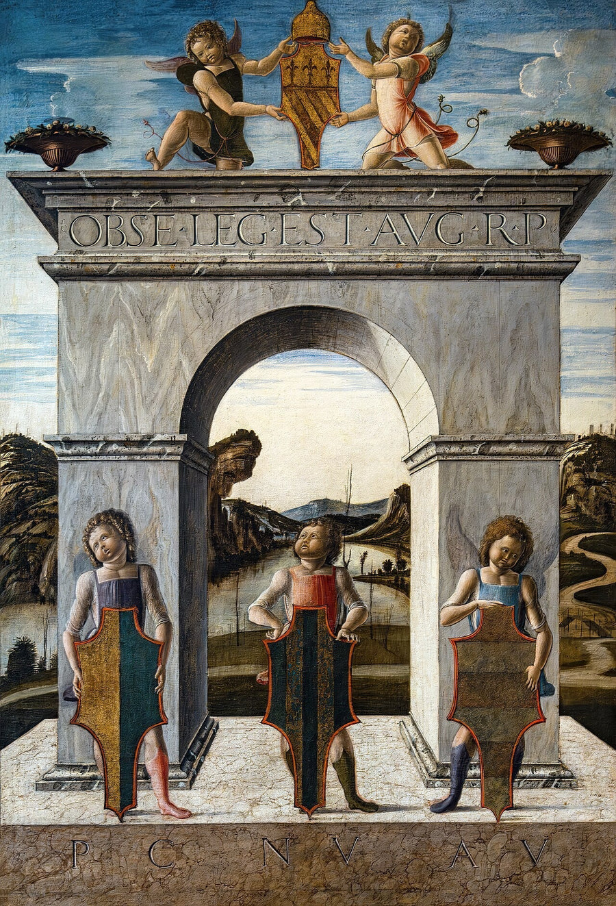 Doge Nicolò Tronin voitonriemuportti - Alvise Vivarini
