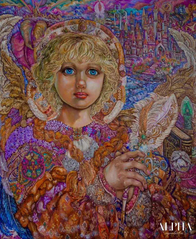 Archangel Metatron - Yumi Sugai Reproductions de tableaux à la peinture à l’huile