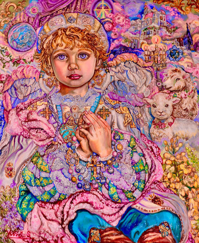 Archangel Zadkiel - Yumi Sugai Reproductions de tableaux à la peinture à l’huile