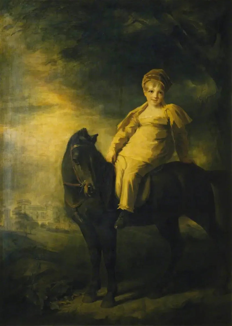 Archibald Montgomerie, myöhemmin 13. Eglintonin kreivi PC, KT (1812-1861), kun hän oli vielä ratsastava poika - Henry Raeburn