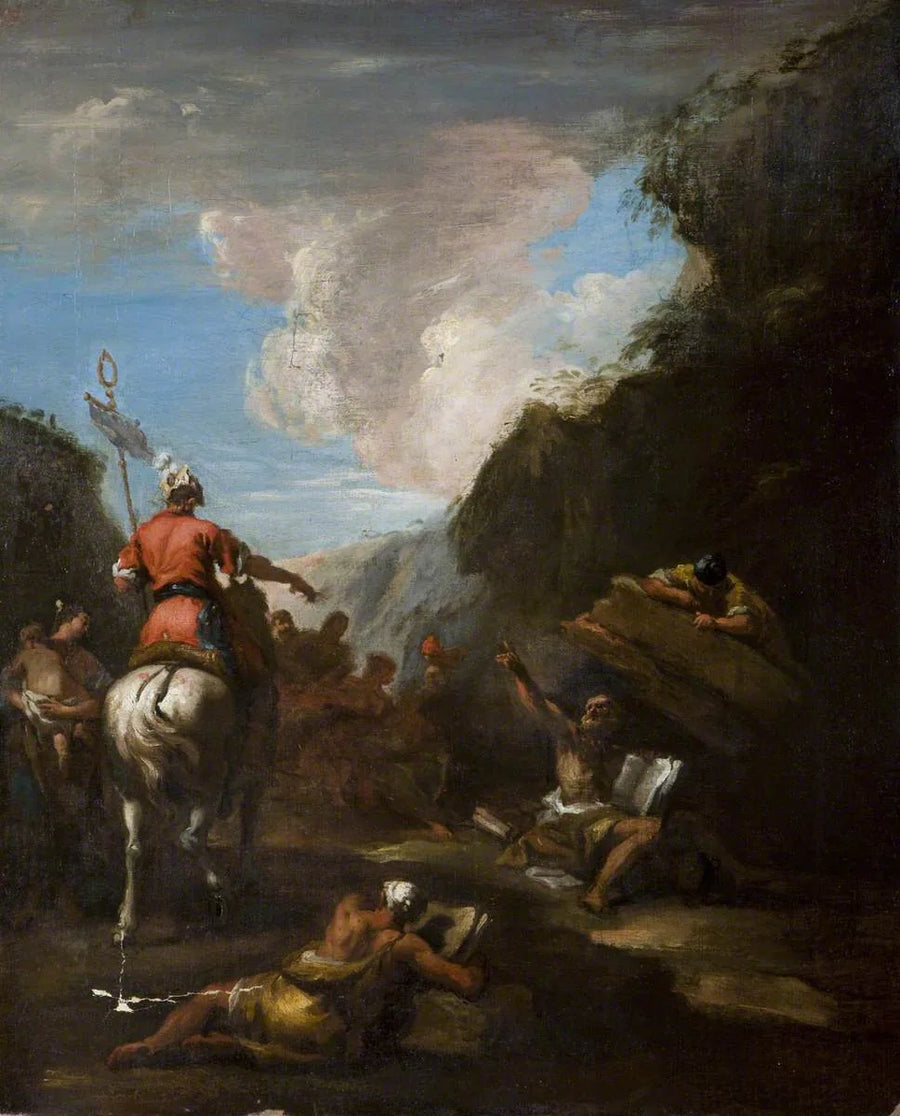 Archimedes ja Hiero Syracusassa - Sebastiano Ricci