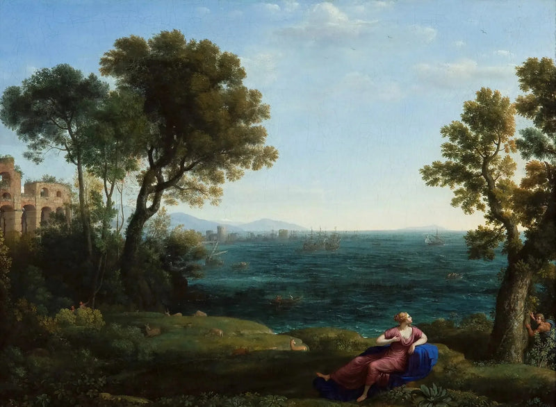 Ariane ja Bacchus Naxoksella - Claude Lorrain