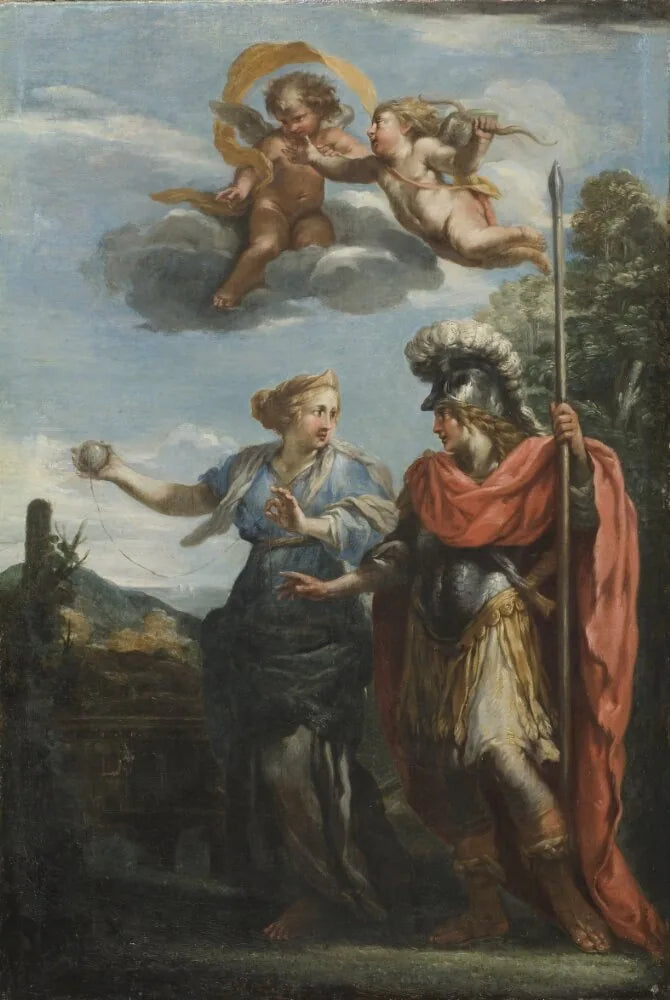 Ariane ja Theseus - Pietro da Cortona