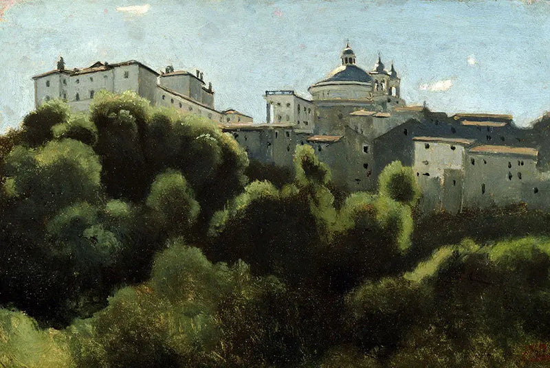 Ariccia, Chigi-palatsi - Jean-Baptiste Camille Corot