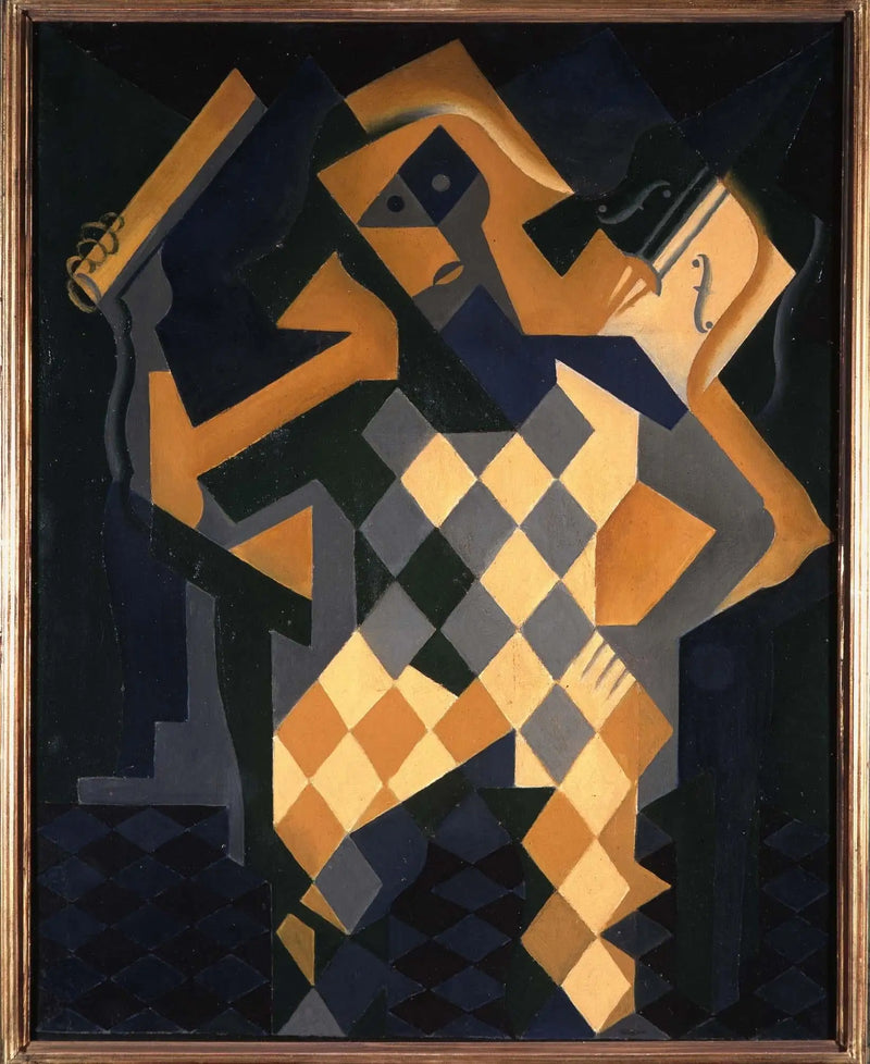 Arlekiini viululla - Juan Gris